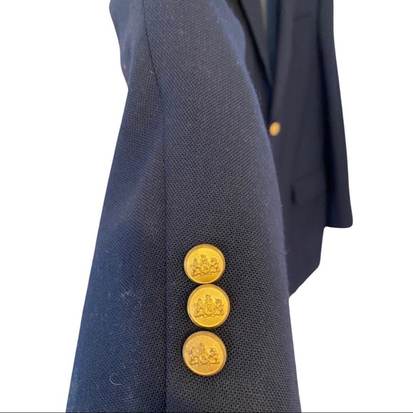 Men’s Blue Stafford Blazer - Picture 5 of 8